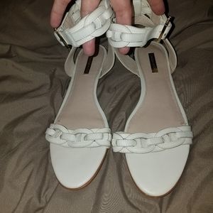 Louise et cie white sandals